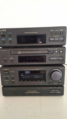Sony mhc 3700 - sony, mhc-3700