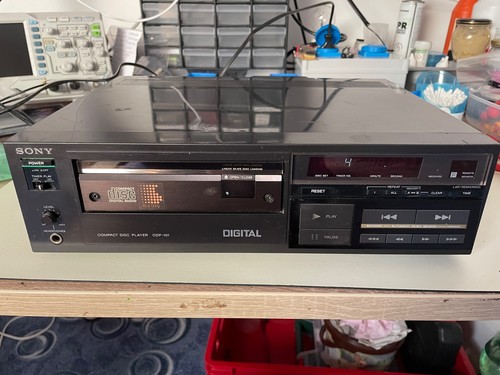 Sony cdp 101 player - sony, cd