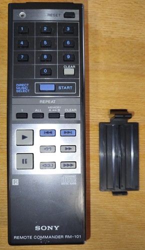 Sony cdp 101 fernbedienung - cdp,