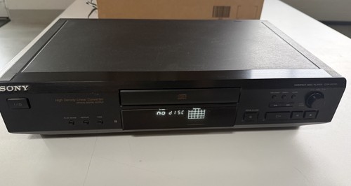 Sony compact disc player - disc,