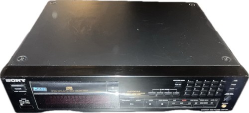 Sony cdp 991 player schwarz - cd-player,