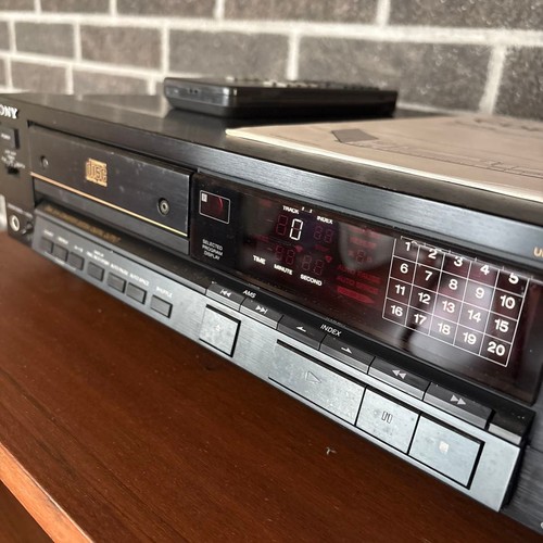 Sony cdp 333esd - sony, cdp-333esd
